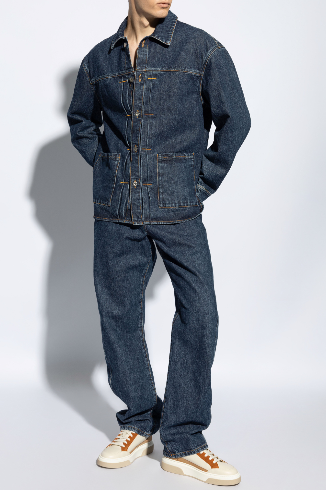 【送料&関税込】Ferragamo Straight-leg Jeans Black Straight-leg jeans FERRAGAMO - Vitkac Australia